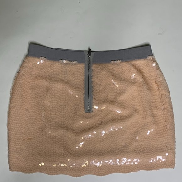BCBG MaxAzria peach mini skirt - Picture 5 of 8